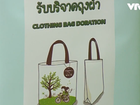 Bệnh viện Thái Lan sử dụng túi vải thay túi nylon