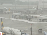 Sân bay Munich (Đức) hủy 120 chuyến bay do tuyết rơi dày