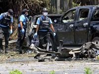 Đánh bom tại miền Nam Thái Lan, 2 cảnh sát bị thương