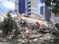 Sập tòa nhà 7 tầng tại Brazil, 2 người thiệt mạng