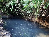 Truy bắt nghi phạm thứ 3 đổ trộm dầu thải gây ô nhiễm nguồn nước sạch sông Đà