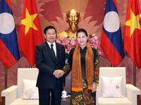 Thúc đẩy quan hệ giữa hai Quốc hội Việt Nam - Lào