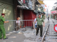 Hà Nội: Không để khu vực phố cà phê đường tàu tái hoạt động