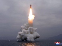 Triều Tiên xác nhận phóng thử thành công tên lửa đạn đạo từ tàu ngầm