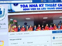 Nhiều trang mạng xã hội giả mạo Bệnh viện Da liễu TƯ