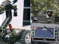 Ấn Độ dùng robot chở đạn dược đến Kashmir