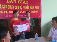 Bộ đội Biên phòng Đà Nẵng bàn giao nhà tình thương cho người nghèo