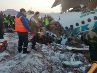 Rơi máy bay tại Kazakhstan, 9 người thiệt mạng
