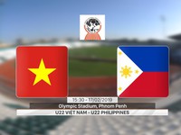 VIDEO Tổng hợp trận đấu: U22 Việt Nam 2-1 U22 Philippines