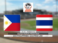 VIDEO Tổng hợp trận đấu: U22 Philippines 0-3 U22 Thái Lan