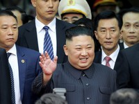Báo chí Triều Tiên: Chủ tịch Kim Jong-un được đón tiếp nồng nhiệt tại Việt Nam
