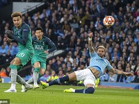 Ghi bàn 'không trượt phát nào', trận Man City - Tottenham đi vào lịch sử Champions League