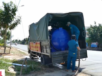 Hàng nghìn hộ dân Cần Giuộc (Long An) thiếu nước sinh hoạt trầm trọng