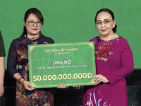 Quỹ Tấm Lòng Việt nhận 50 tỷ đồng tài trợ cho chương trình Trái tim cho em
