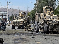 Nổ bom kép ở Afghanistan
