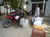 Hàng nghìn hộ dân Bình Định bị thiếu nước sinh hoạt