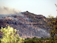 Cháy rừng không thể kiểm soát tại Tây Ban Nha