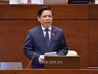 Trả lời chất vấn trước Quốc hội, Bộ trưởng Nguyễn Văn Thể thẳng thắn nhận trách nhiệm với những tồn tại của ngành