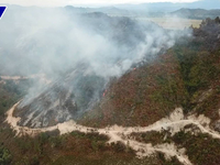 Vì sao chưa huy động trực thăng chữa cháy rừng?