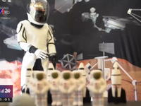 Robot giúp ngăn chặn mối nguy teo cơ của phi hành gia