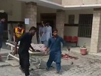 Đánh bom liều chết trước cổng bệnh viện tại Pakistan