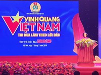 19 tập thể và cá nhân được vinh danh tại chương trình Vinh quang Việt Nam 2019