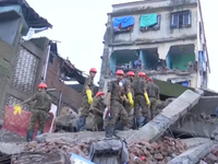 Sập nhà ở Ấn Độ gây nhiều thương vong
