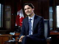 Thủ tướng Canada chạy bộ bên lề Hội nghị G7