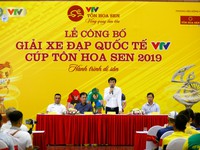 Lễ công bố Giải xe đạp Quốc tế VTV Cúp Tôn Hoa Sen 2019: &apos;Hành trình di sản&apos;