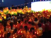 Tưng bừng lễ hội rước đèn Trung thu tại xứ biển Phan Thiết