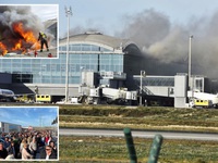 Hỏa hoạn tại sân bay Tây Ban Nha