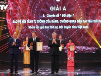 Vietnam Television won two Golden Hammer and Sickle awards in 2019