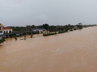 Quảng Trị đã có 4 người chết, 39.700 hộ bị ngập lụt do lũ lớn