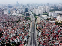 Thông xe tuyến đường Vành đai 3 trên cao đoạn Mai Dịch - Nam Thăng Long hơn 5.300 tỷ đồng