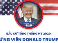INFOGRAPHIC Bầu cử Tổng thống Mỹ 2020: Ứng viên Donald Trump