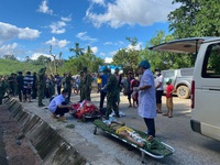 Cứu được 33 người vụ sạt lở núi ở huyện Nam Trà My, Quảng Nam