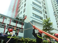 Tăng cường phòng cháy chữa cháy tại các khu chung cư
