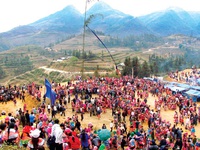 Độc đáo lễ hội Gầu Tào của đồng bào H"Mông ở Hà Giang