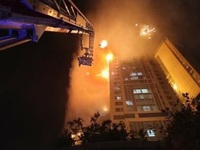 Vụ cháy tòa nhà 33 tầng ở Hàn Quốc: Cấp cứu 88 người bị ngạt khói