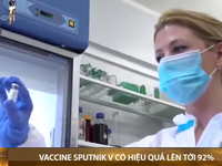 Nga tuyên bố vaccine  COVID-19 Sputnik V hiệu quả 92%