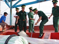 Kiên Giang: Bắt giữ tàu cá vận chuyển dầu trái phép