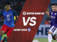 Quang Hải bị ngôi sao Malaysia bỏ xa trong cuộc bình chọn Bàn thắng đẹp của AFC