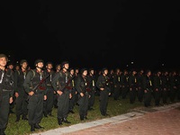 Hàng nghìn cảnh sát cơ động diễn tập bảo vệ Hội nghị cấp cao ASEAN