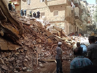 Sập tòa nhà 3 tầng tại Ai Cập, ít nhất 6 người thiệt mạng