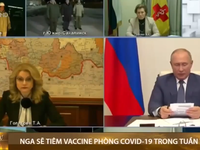 Nga sẽ tiêm vaccine phòng COVID-19 quy mô lớn trong tuần tới