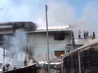 Lâm Đồng: Cháy lớn tại Công ty ươm giống cây trồng Đà Lạt
