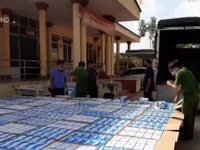 Bắt giữ vụ vận chuyển gần 300.000 khẩu trang y tế tại Tây Ninh