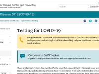 MỸ: CDC dùng chatbot giúp dân tự chẩn đoán COVID-19