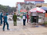 Hà Nội: Tập trung rà soát những người liên quan đến ổ dịch ở Hạ Lôi