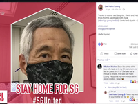 Thủ tướng Singapore làm gương cho người dân chống dịch COVID-19